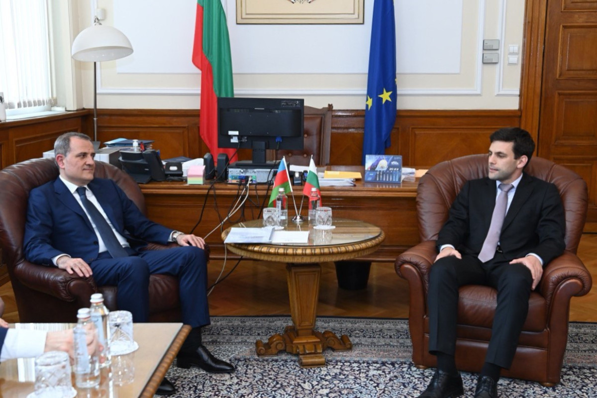 Azerbaijani FM met with President of the National Assembly of Bulgaria