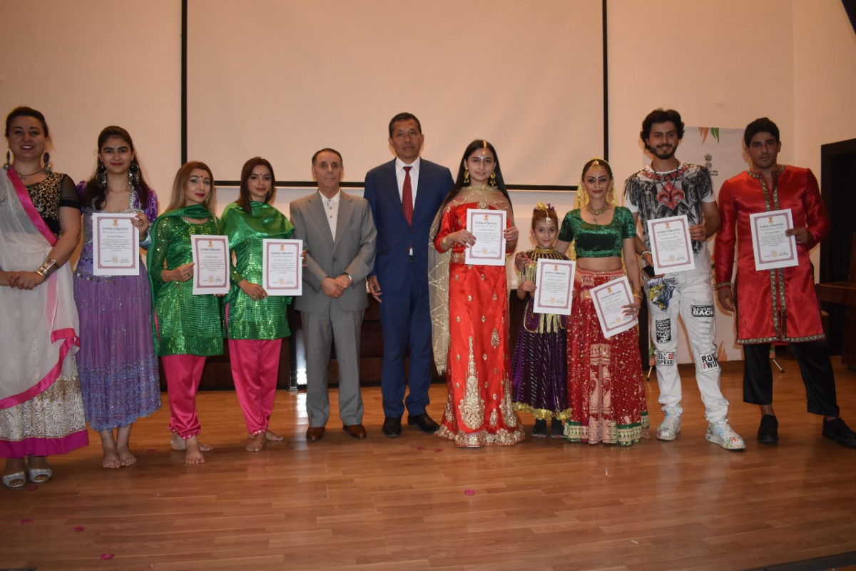 Indian Embassy in Baku organized Cultural Program at AUL-PHOTO 