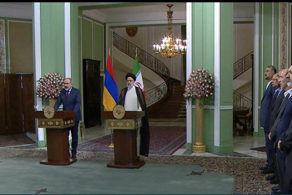 Nikol Pashinyan and Ebrahim Raisi