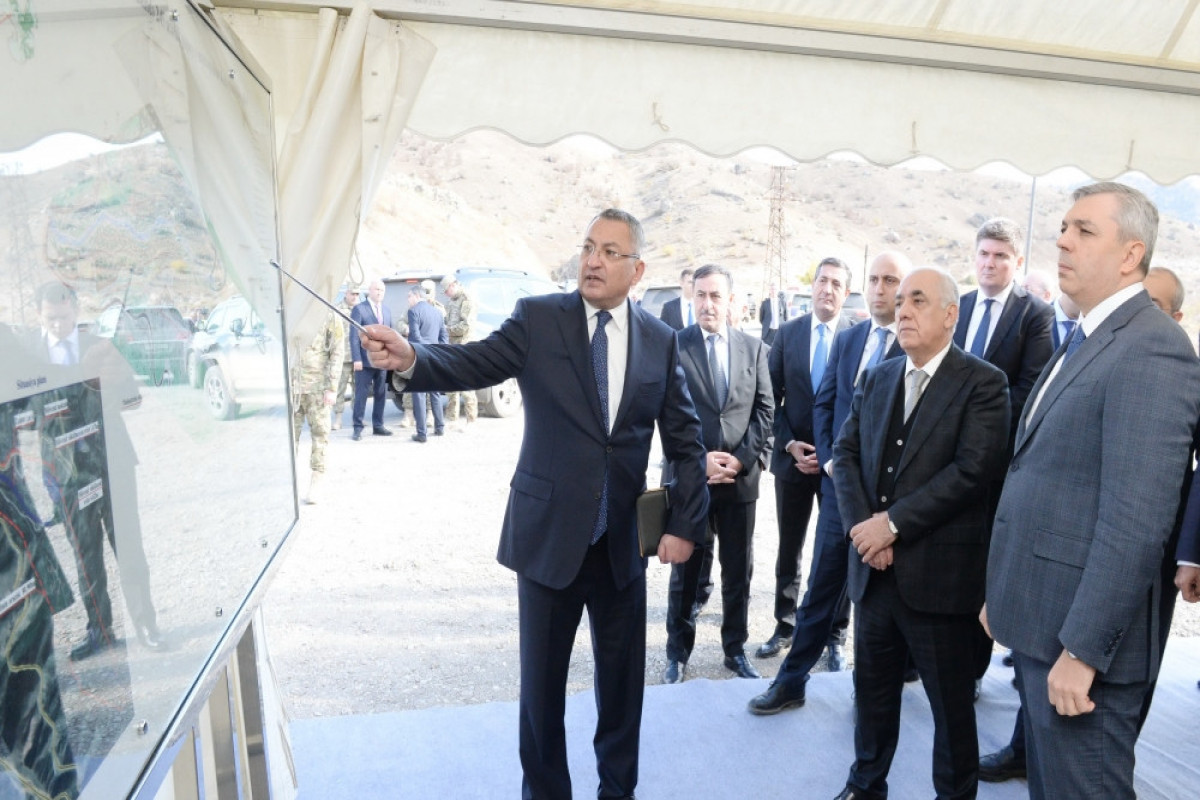 Azerbaijan's Prime Minister and the head of the Presidential Administration paid a visit to East Zangezur