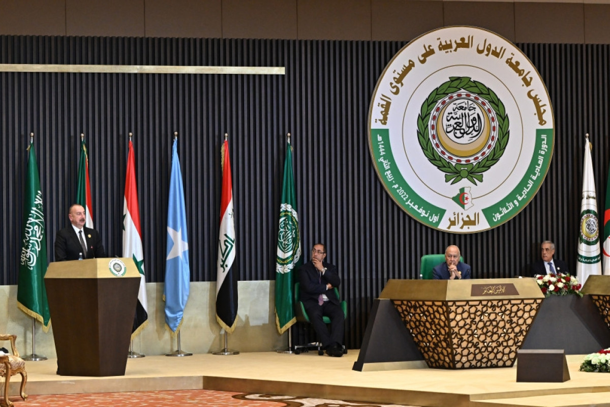 Azerbaijan pays special importance to collaboration, mutual support, and solidarity with Arab League member countries: President Ilham Aliyev