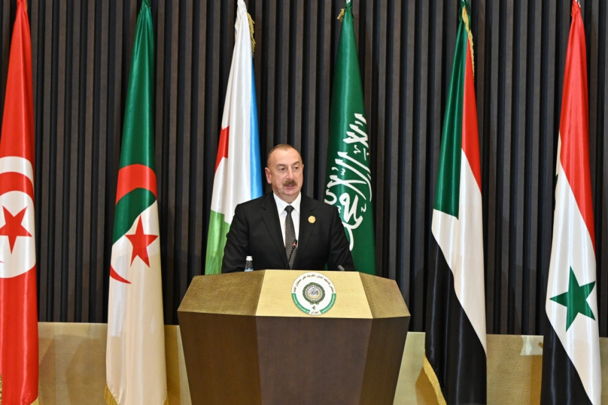 We felt the support of our Arab brothers during the occupation of our lands by Armenia: President of Azerbaijan