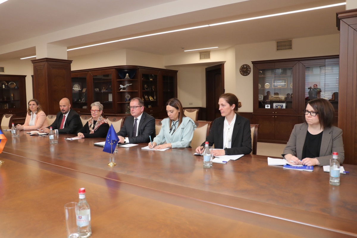 Armenian Defense Minister meets with head of EU delegation