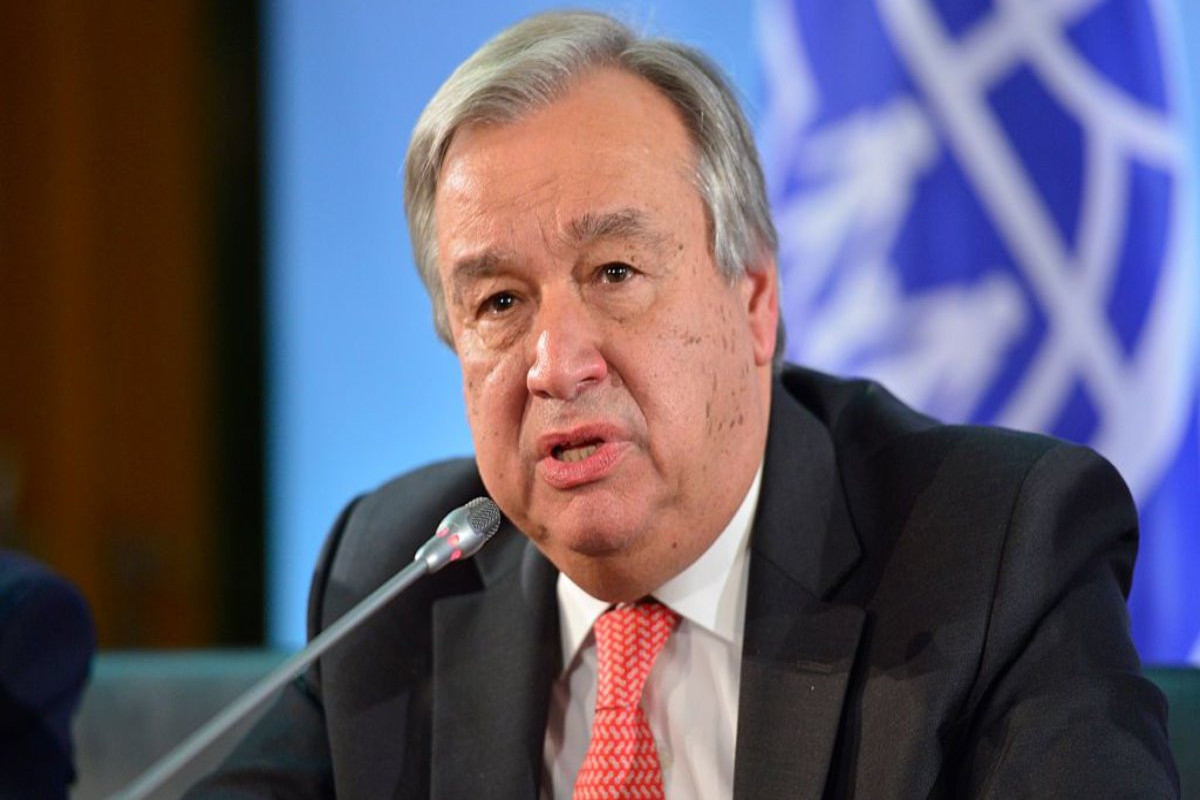 UN Secretary-General Antonio Guterres