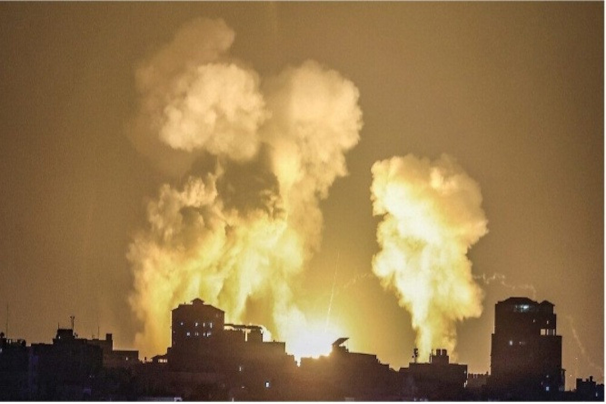Israeli aircraft strikes several targets in Gaza Strip