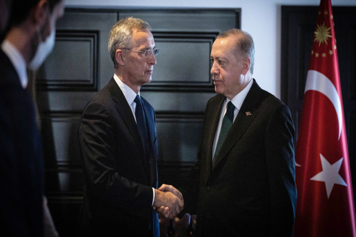 Turkish President's meeting with NATO Secretary-General starts in Istanbul