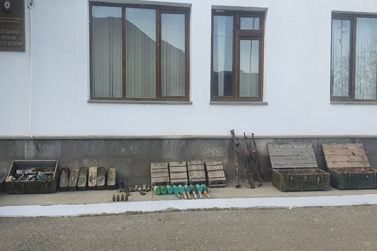 Ammunition found in liberated Khojavand-VIDEO 
