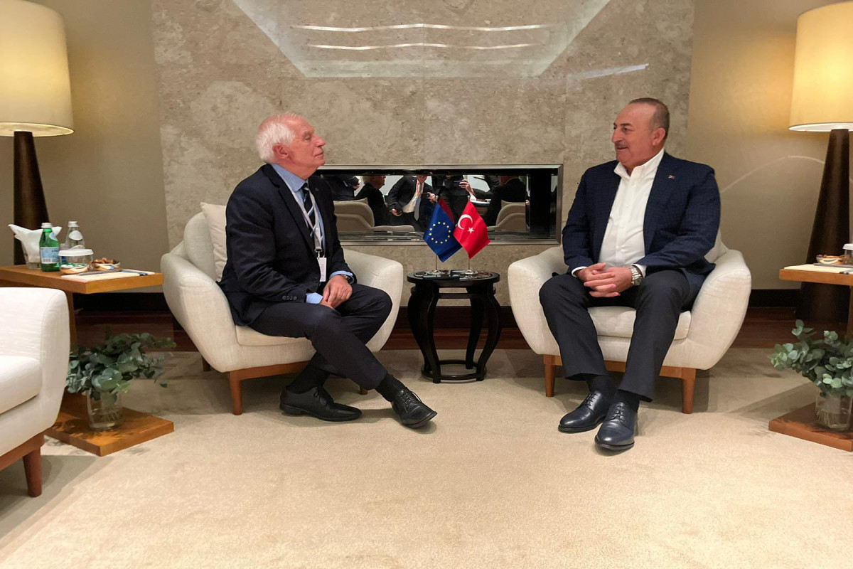 Borrell and Cavusoglu met in Abu Dhabi