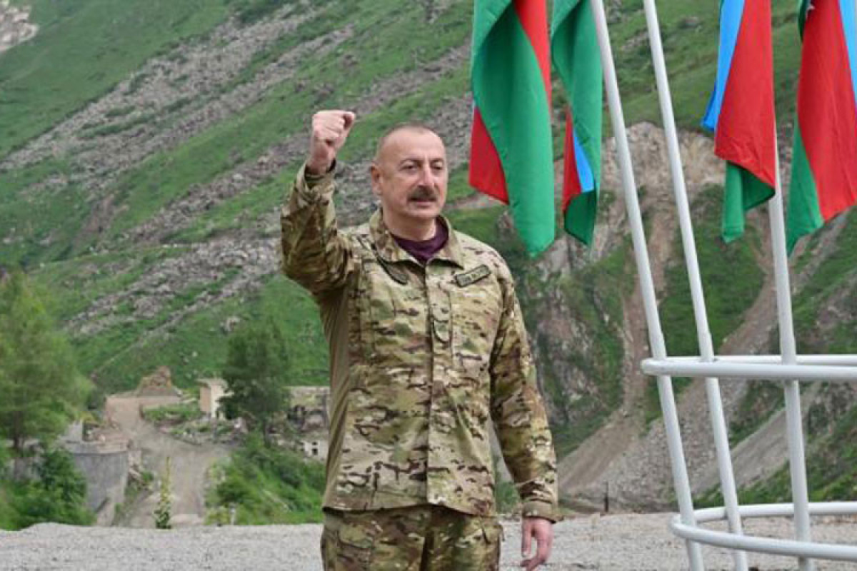 Ilham Aliyev, Azerbaijani President, Supreme Commander-in-Chief