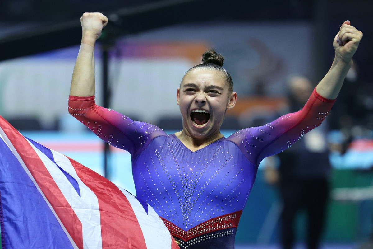 British gymnast of Azerbaijani origin becomes a world champion