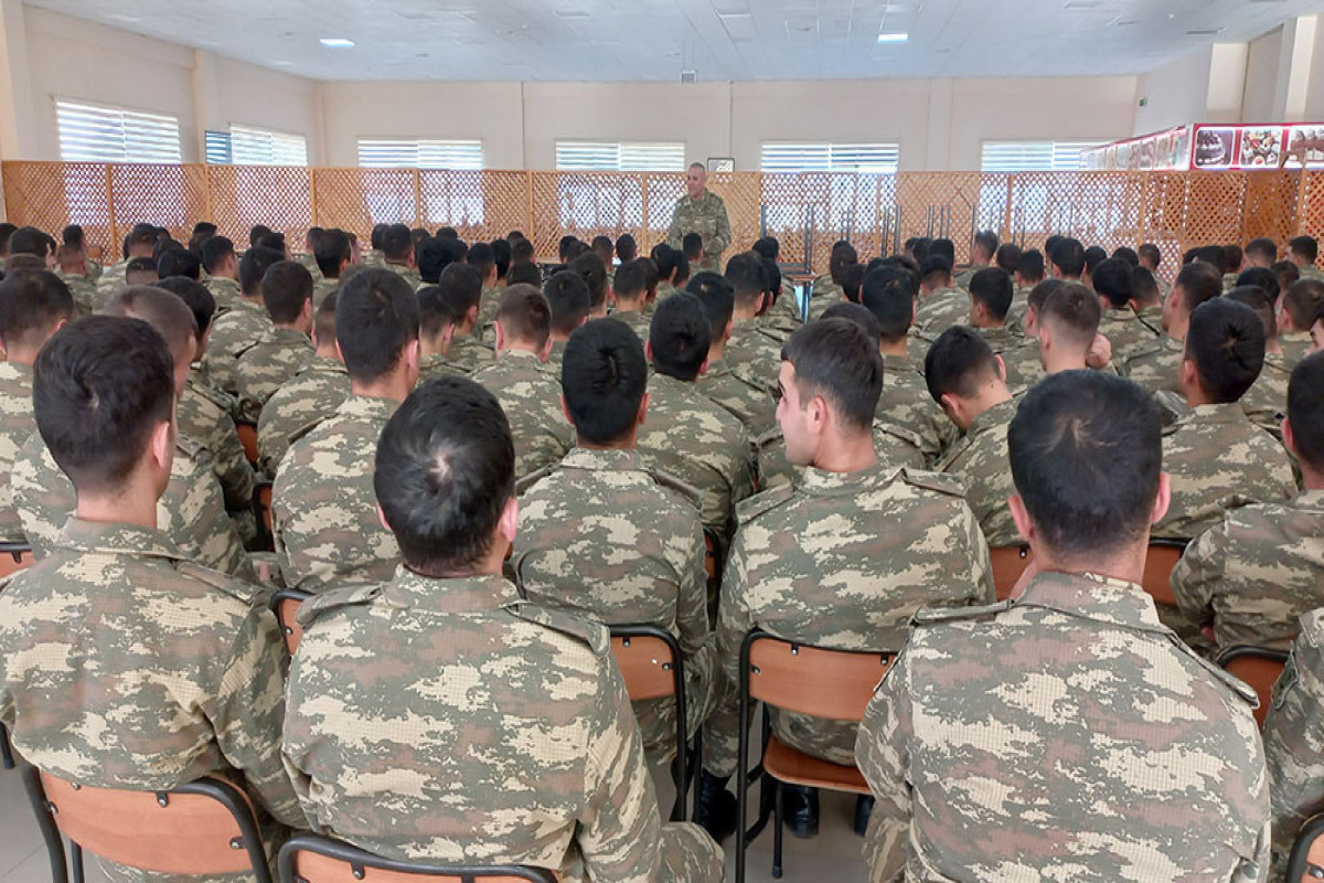 Azerbaijani MoD holds activities on the enlightenment of servicemen