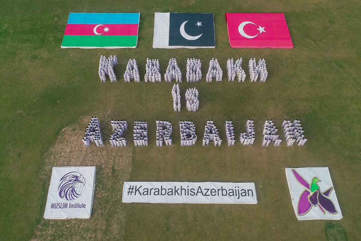 Flashmob held in Pakistan on the occasion of Azerbaijan's Victory Day-VIDEO 