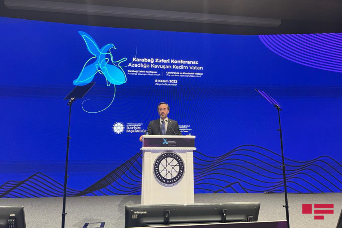 Altun: Turkiye stood by Azerbaijan in the information war too