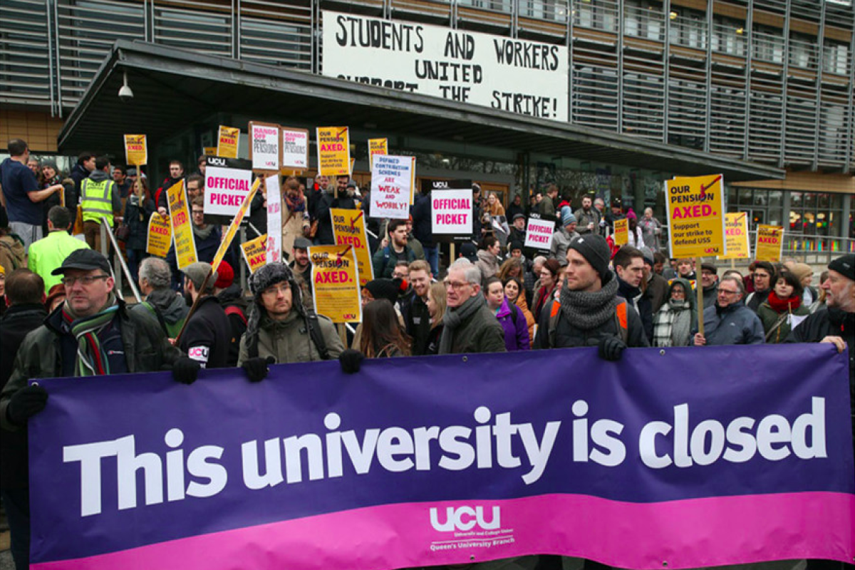 More than 70,000 UK university staff to strike for three days over pay