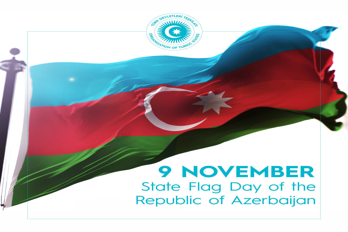 Organization of Turkic States congratulates Azerbaijan on the occasion of State Flag Day