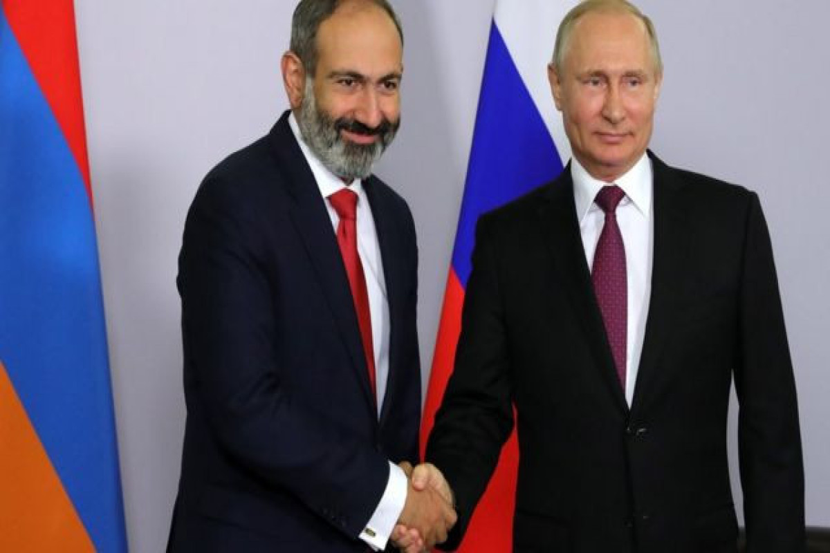 Nikol Pashinyan, Vladimir Putin