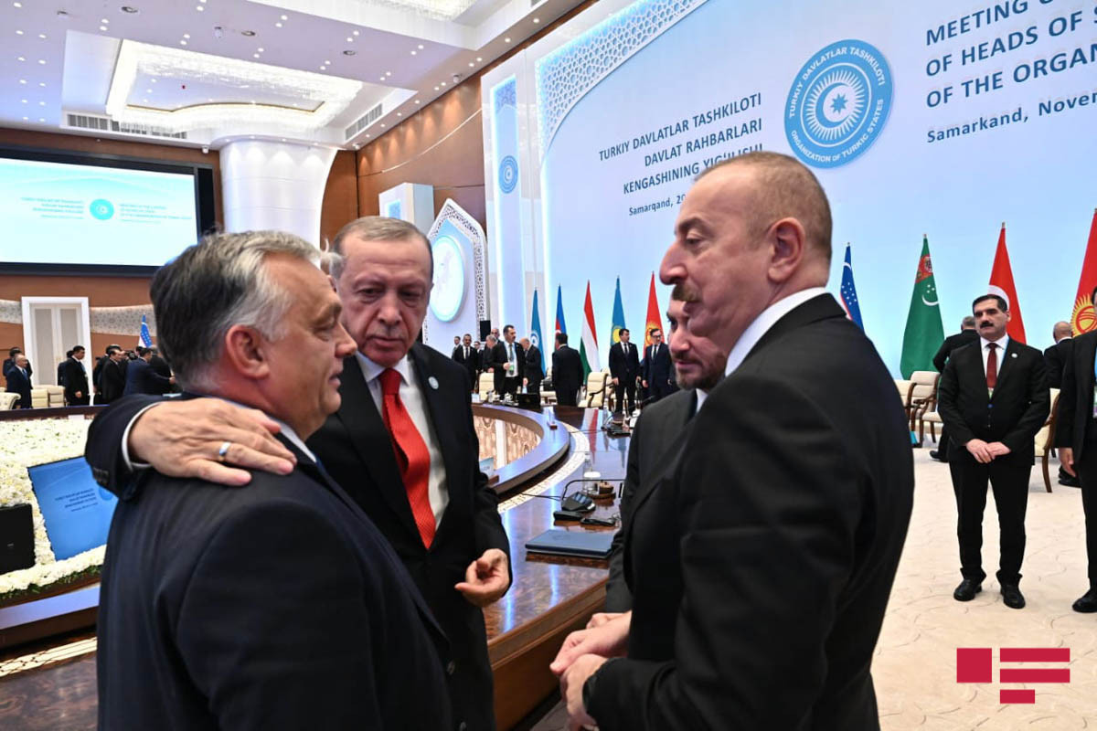 Interesting moments from the Summit of Turkic leaders held in Samarkand -PHOTOS 