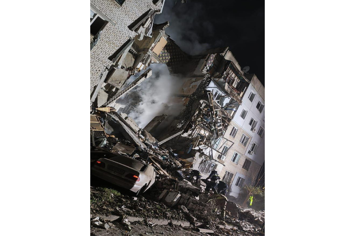 Russian missile strike kills six in Ukraine's Mykolaiv