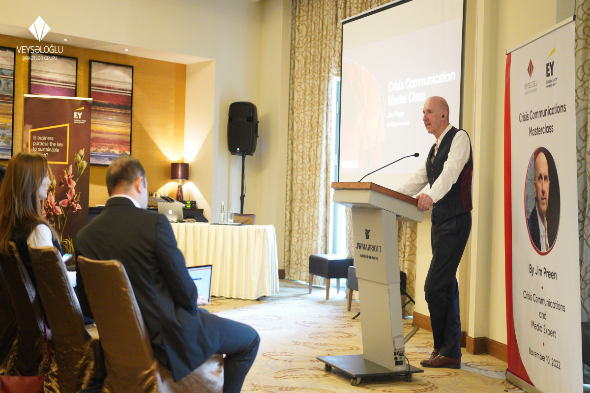 Veyseloglu and EY organise a master-class on Crisis Communications-PHOTO 
