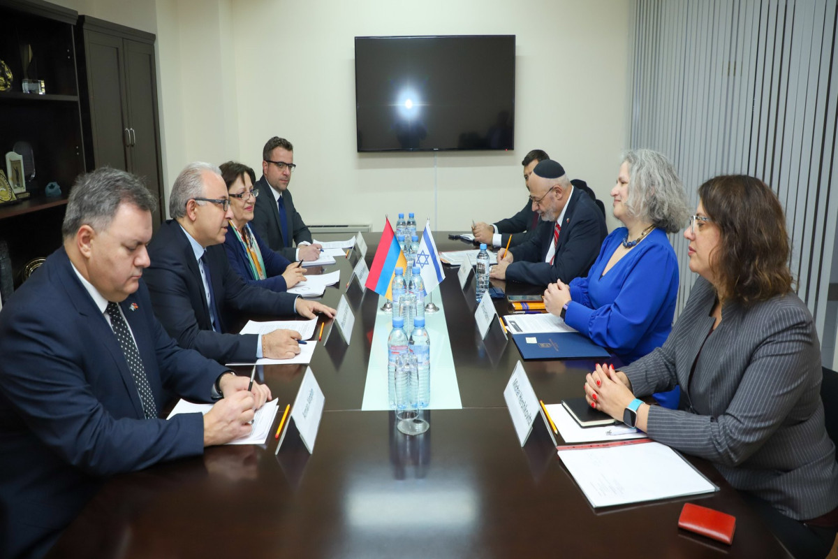 Political consultations held between Armenia and Israel