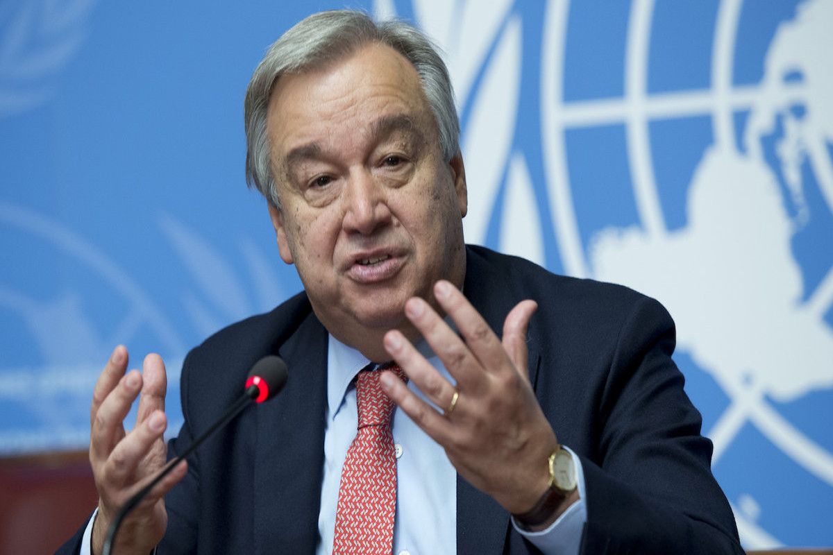 Antonio Guterres, UN Secretary-General