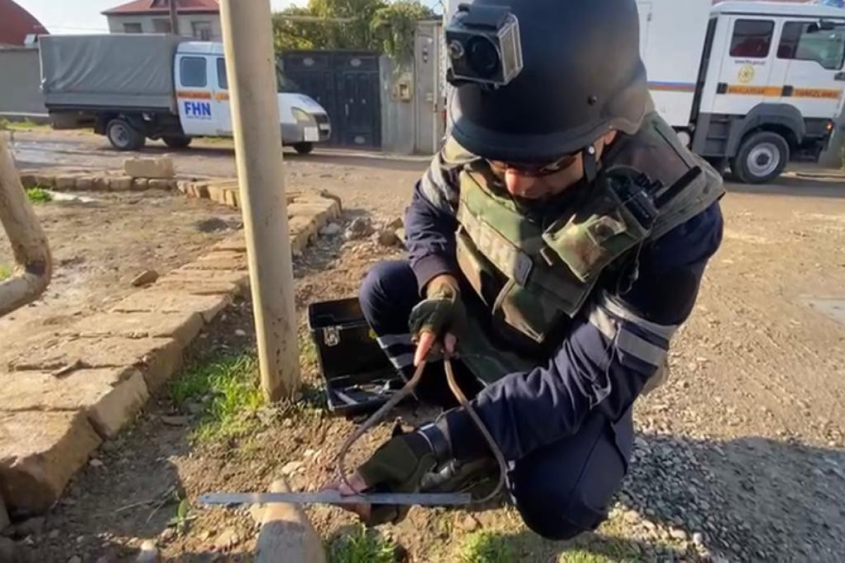 Artillery shell found in Azerbaijan