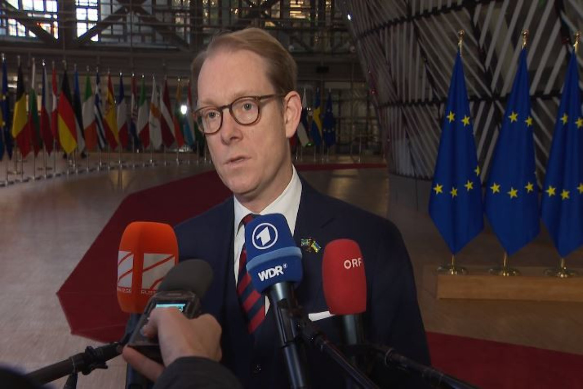 Swedish Foreign Minister Tobias Bilstrom