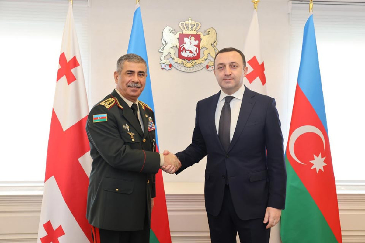 Zakir Hasanov and Irakli Garibashvili
