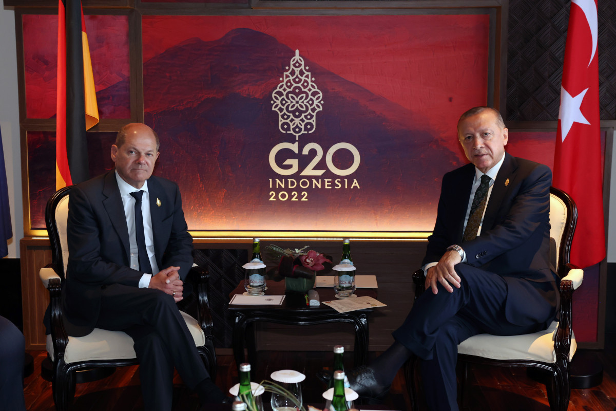 Turkish President met with the Chancellor of Germany