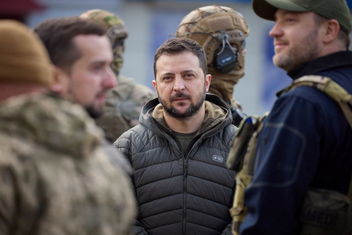 Ukraine's President Volodymyr Zelenskiy