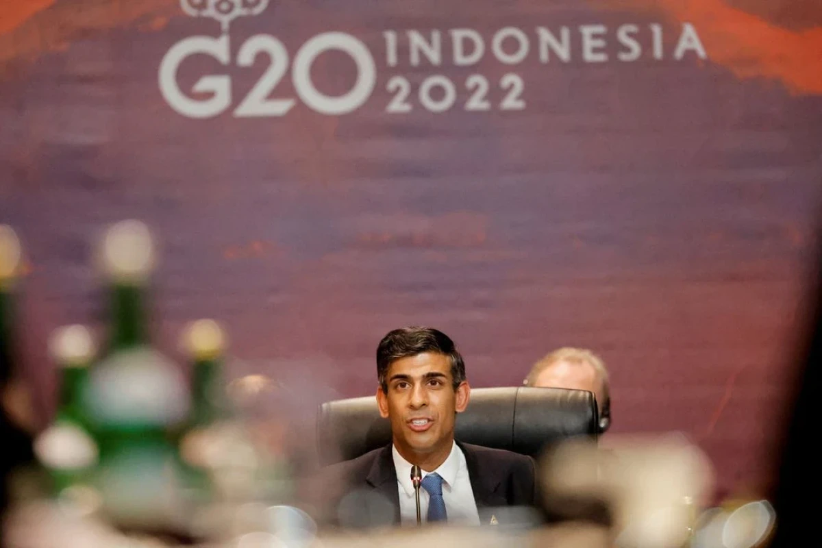 British Prime Minister Rishi Sunak