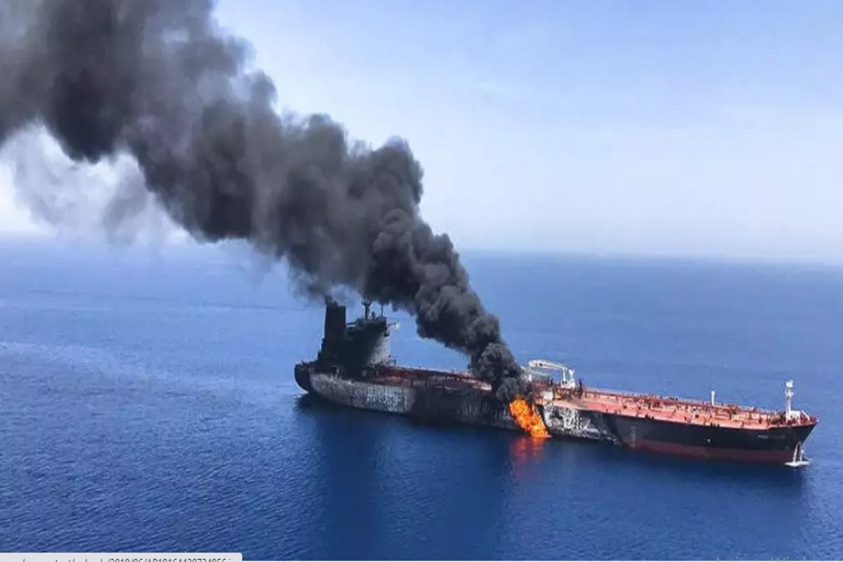 Oil tanker 'struck by drone' off coast of Oman