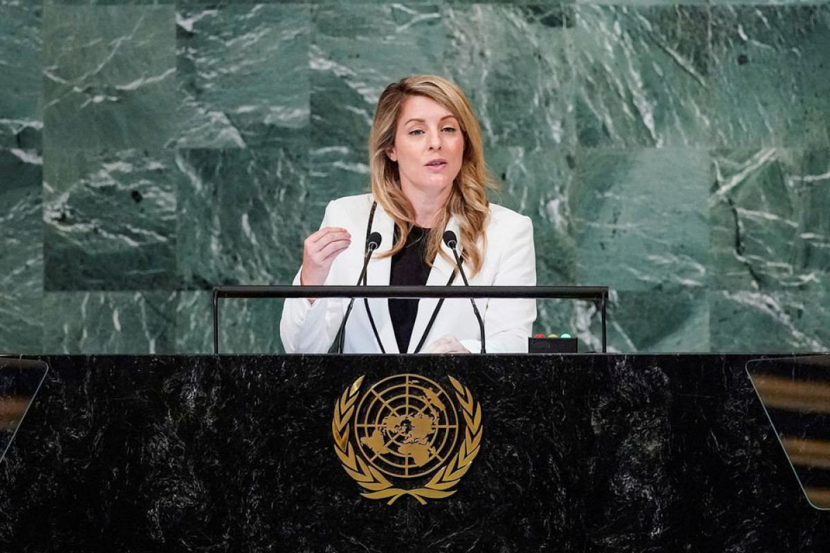 Canada's Minister of Foreign Affairs Melanie Joly