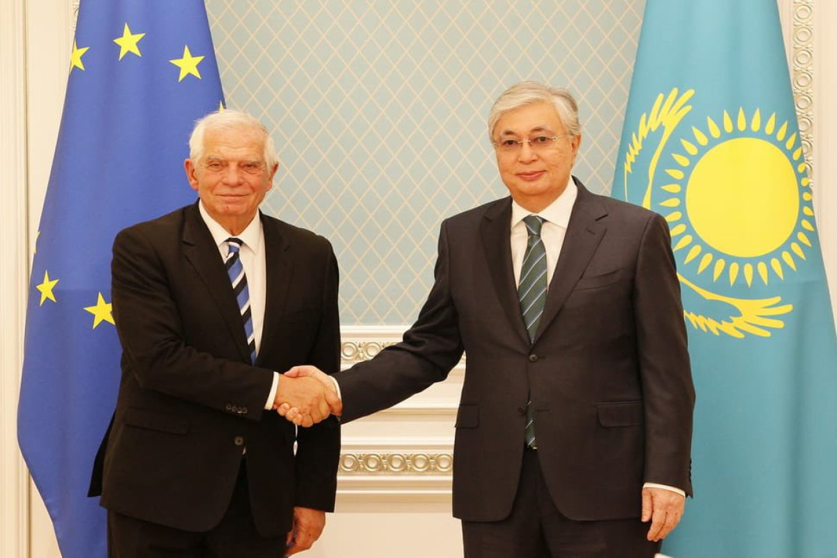 EU High Representative meets with Kazakh President