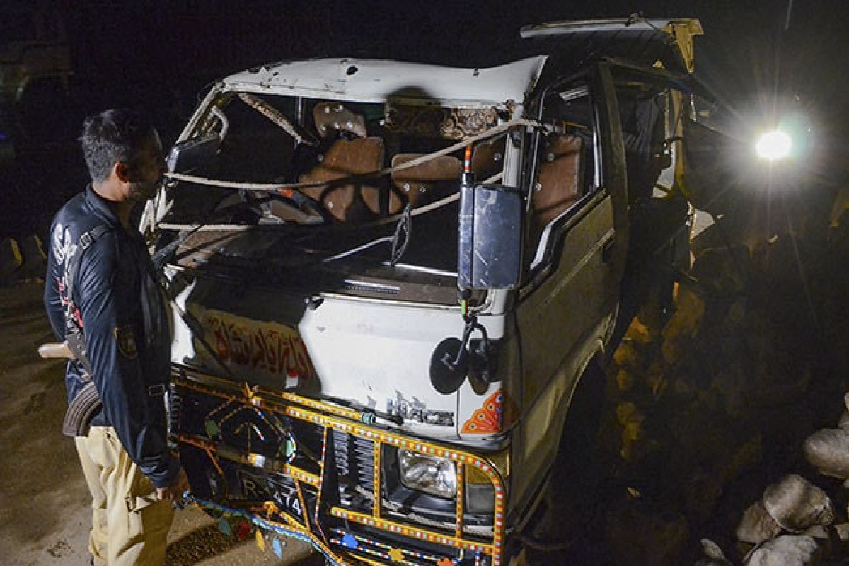 20 killed after bus falls into water