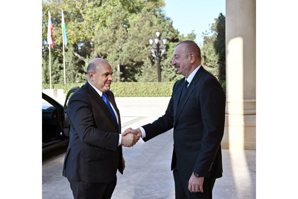 Mikhail Mishustin, Ilham Aliyev