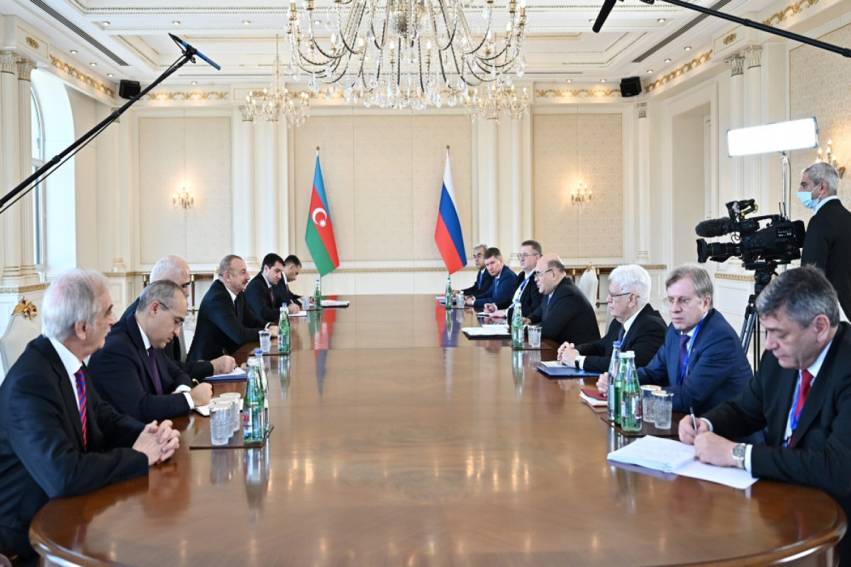 More than 11,000 students from Azerbaijan are also studying in Russia, says Mishustin