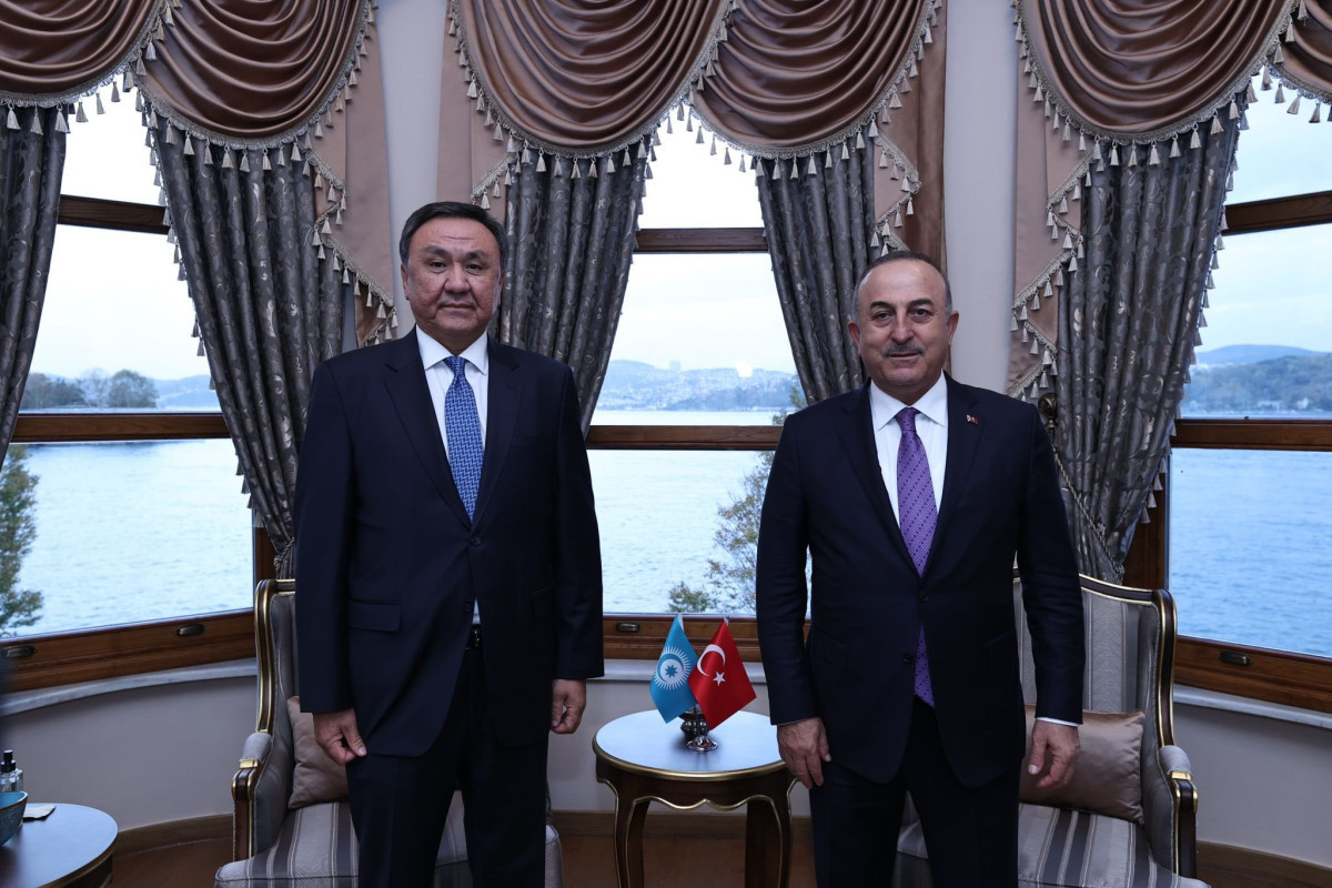 Turkish FM meets with new OTS Secretary-General