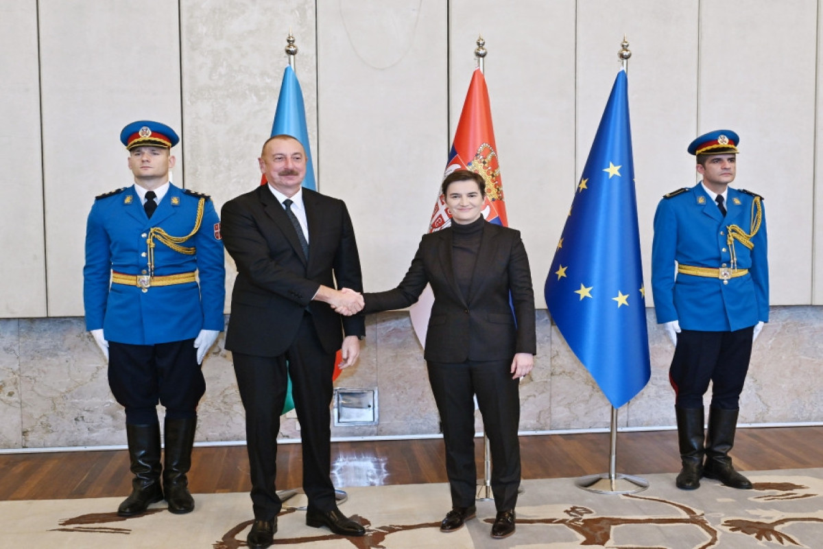 President Ilham Aliyev held expanded meeting with Prime Minister of Serbia-UPDATED 