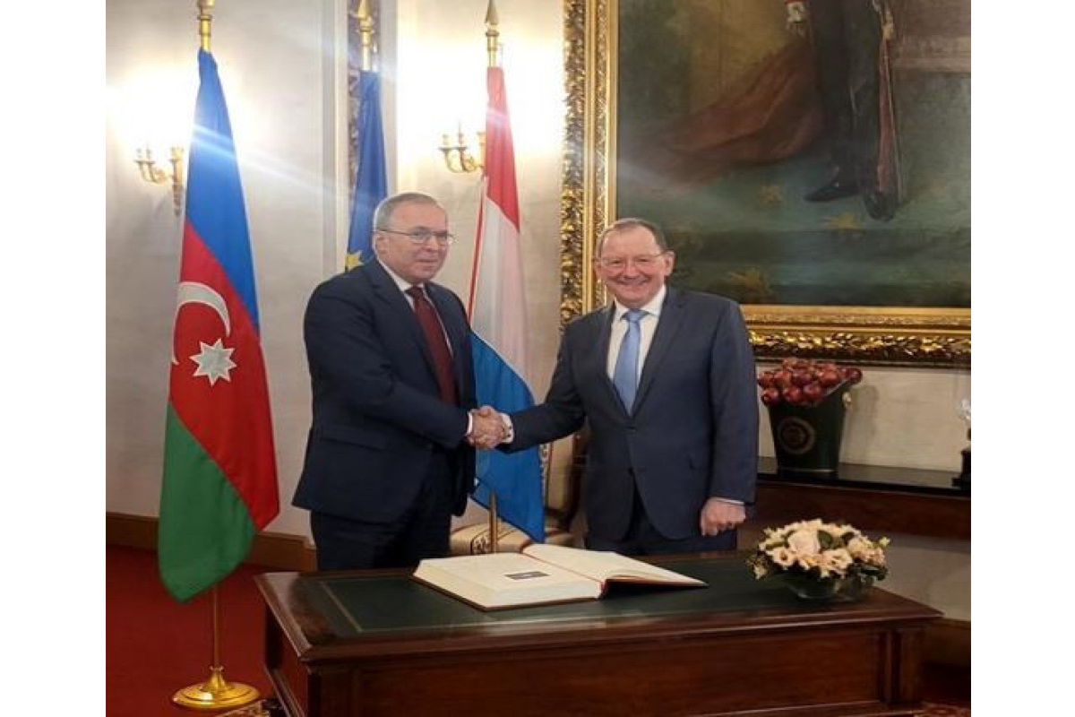 Azerbaijani ambassador meets with speaker of Luxembourg Parliament