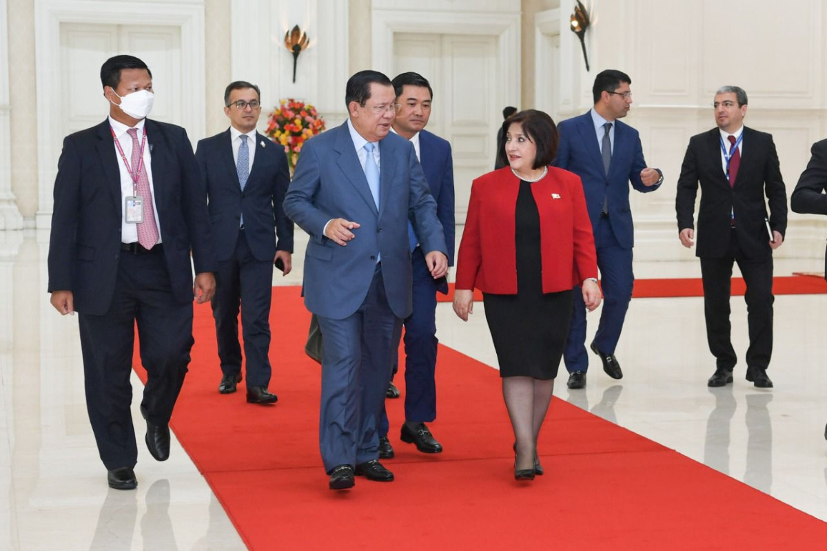 Speaker of Azerbaijani Parliament meets with Cambodian PM