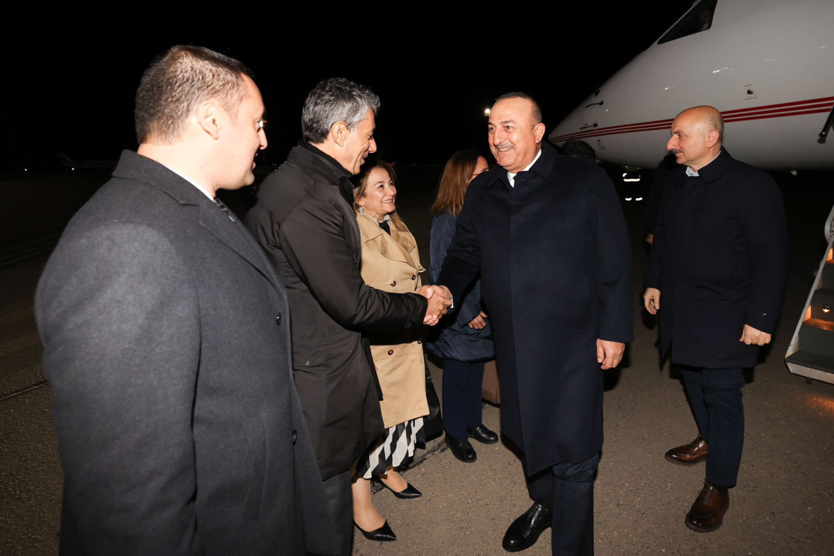 Cavusoglu arrived in Aktau to attend the tripartite meeting of Azerbaijan-Turkiye-Kazakhstan