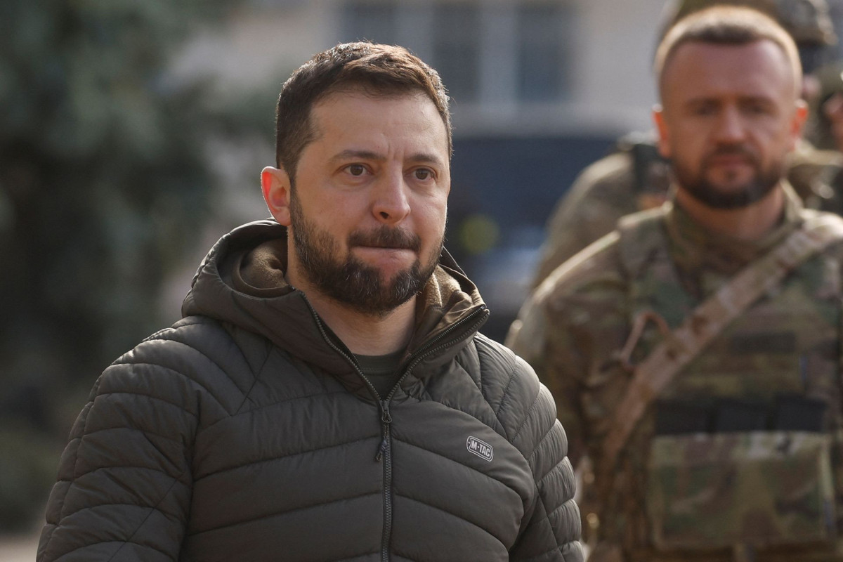 Ukrainian President Volodymyr Zelenskiy
