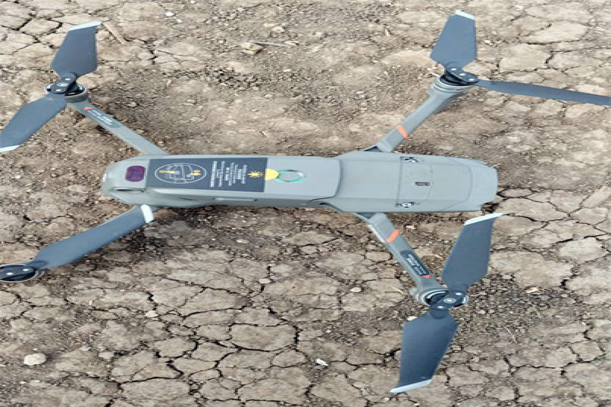 Quadcopter of Armenian militants, conducting reconnaissance flight in Khojaly and Aghdam, was intercepted