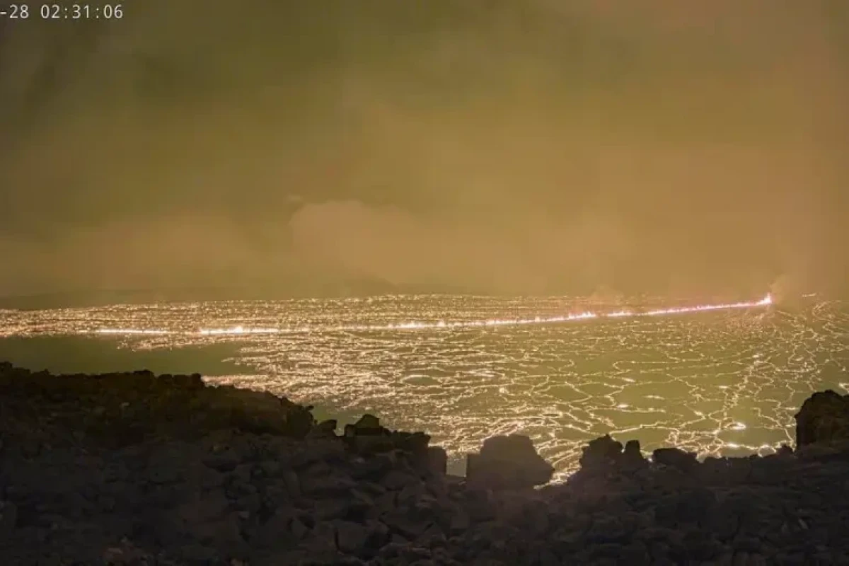 Hawaii volcano, world’s largest, erupts for first time in decades