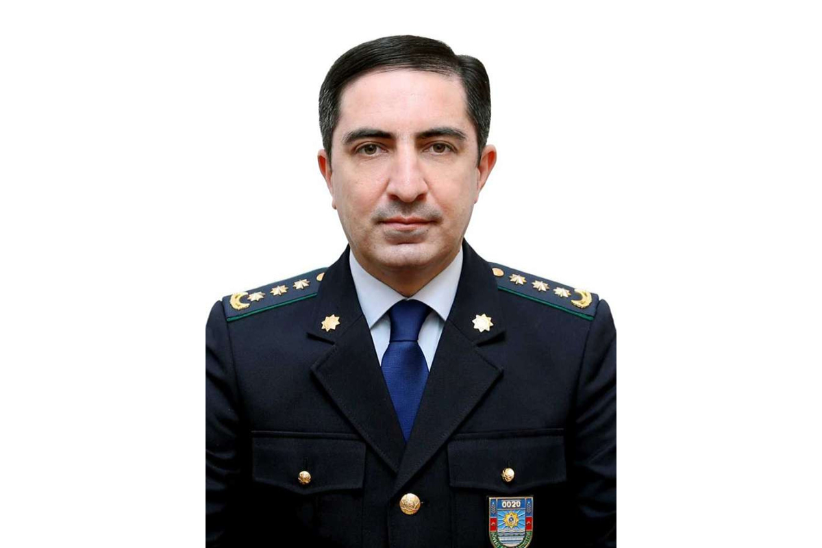 Vugar Aliyev, colonel of the customs service