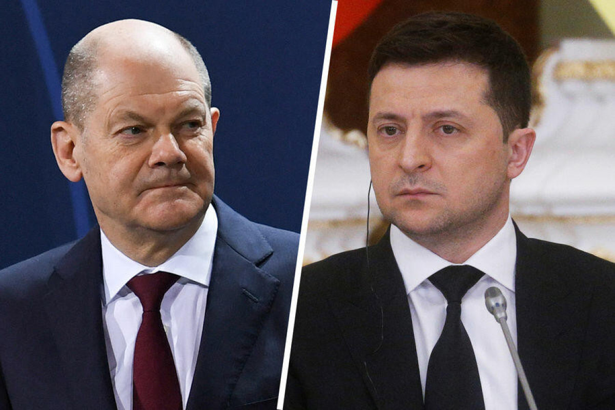 Olaf Scholz, Volodymyr Zelenskyy