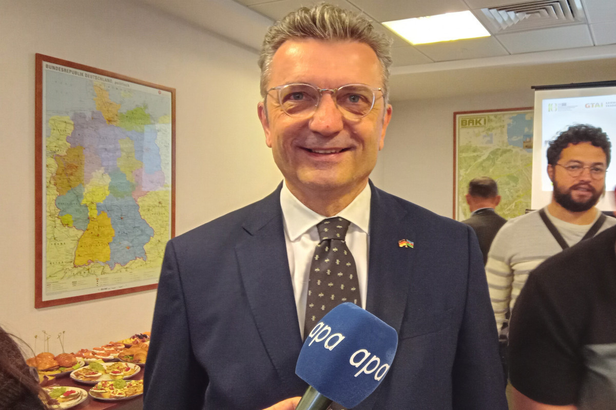 Ralf Horlemann, the German ambassador to Azerbaijan