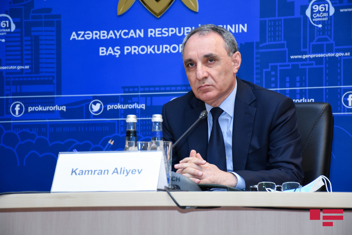 Kamran Aliyev, Azerbaijan's prosecutor General