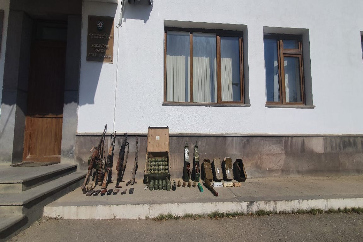 Weapons and ammunition found in Khojavand-PHOTO 